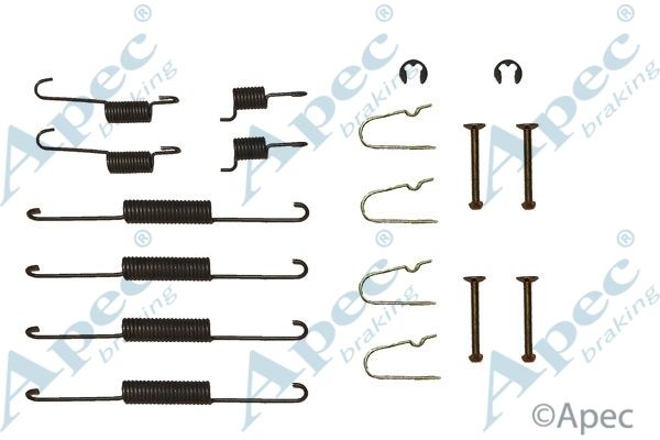 APEC BRAKING Комплектующие, тормозная колодка KIT743